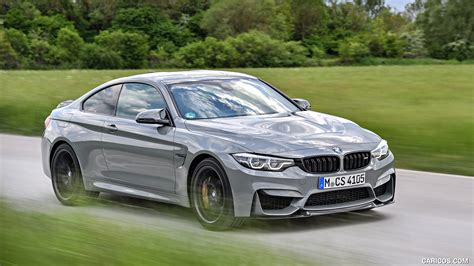 As part of the renumbering that splits the 3 series coupé and. 2018 BMW M4 CS (Color: Lime Rock Grey Metallic) - Front Three-Quarter | HD Wallpaper #78