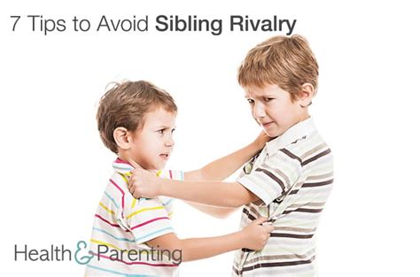 7 Tips To Avoid Sibling Rivalry Philips