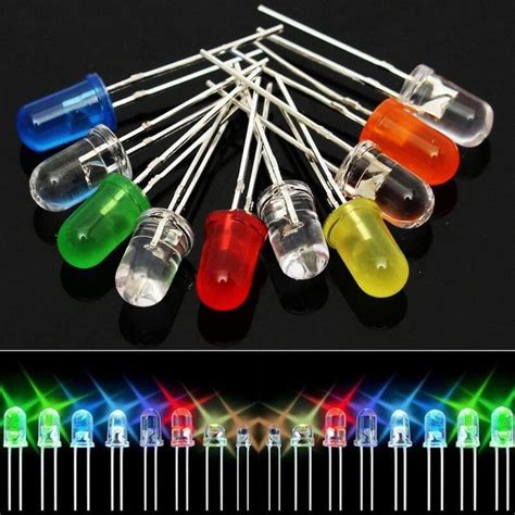 Kit 375 Diodos Led 3mm5mm 5 Colores Tiendateces