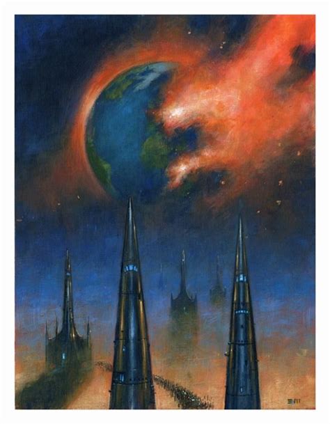 Martian Chronicles The Watchers Space Art Space Artwork Science