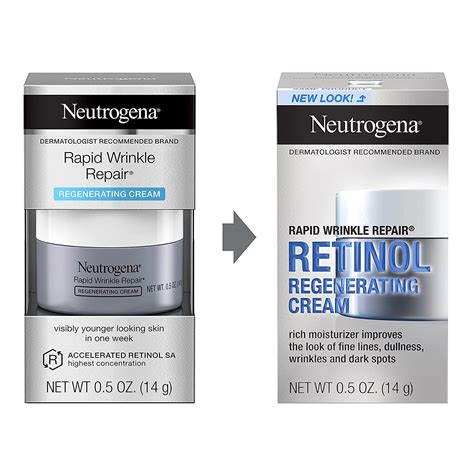 Neutrogena Rapid Wrinkle Repair Retinol Face Moisturizer Daily Anti