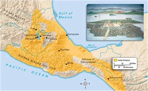 Tenochtitlán Maestosa Capitale Dellimpero Azteco