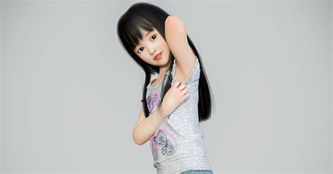 3d 3d Computer Graphics Girl Daz Expose Armpit Girl 20221001 Pixiv