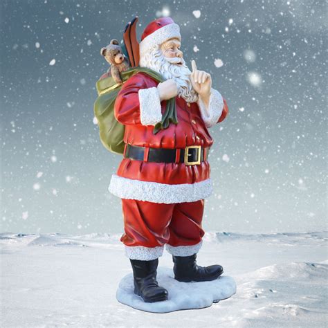 6 Ft Outdoor Santa With Toys Christmas Night Inc