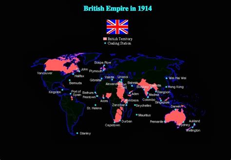 Morley Evans British Empire 1914
