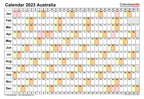 Calendar 2023 Australia Calendarpedia Get Calendar 2023 Update