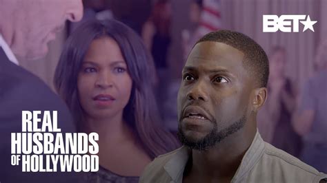 This Kevin Hart And Nia Long Scene Was Too Steamy Real Husbands Of Hollywood Youtube