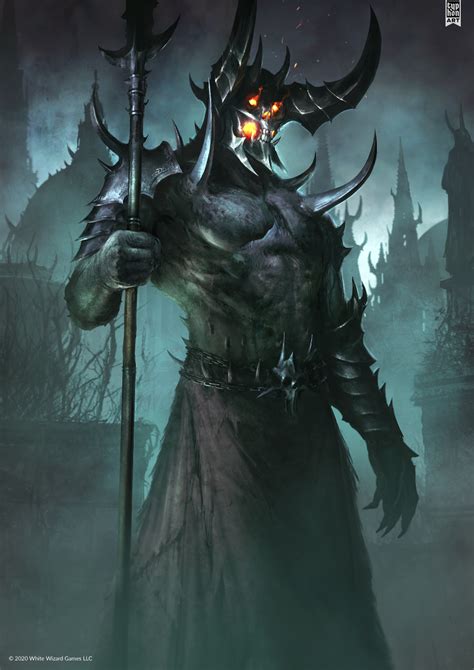 artstation guardian demon eryk szczygieł fantasy demon demon art dark fantasy art