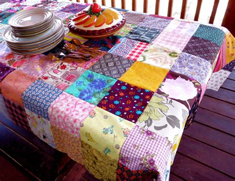 Quilt Block Tablecloth Noelle O Designs