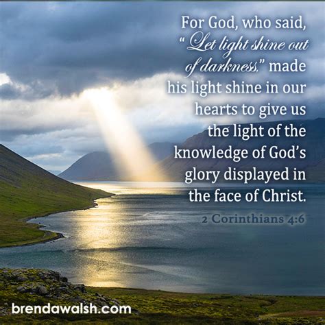 Let Gods Light Shine Brenda Walsh Scripture Images