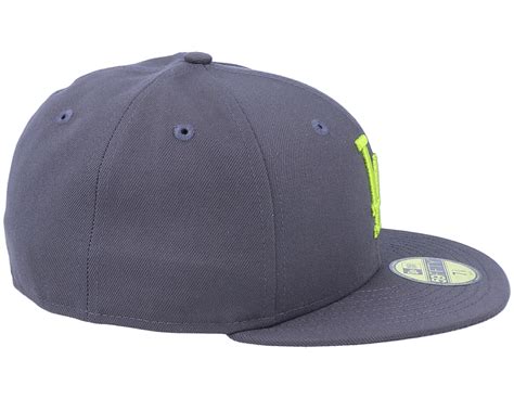 Los Angeles Dodgers League Essential 59fifty Dark Greylime Green