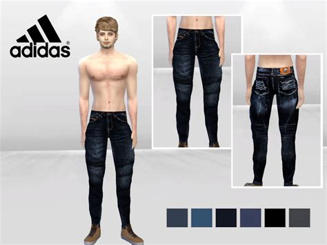 Allen Fade And Spot Urban Jeans The Sims 4 Catalog