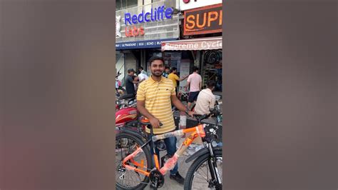 Asif Bhai Aaye Cycle Lene Acrolt Hyper Pro Matte Orange Fat Biker