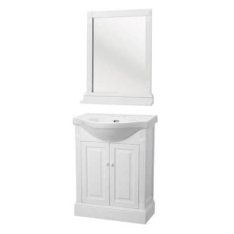 The home depot bath vanity selection is wide and cheap. Home Decorators Collection Salerno 25 in. W Bath Vanity in ...