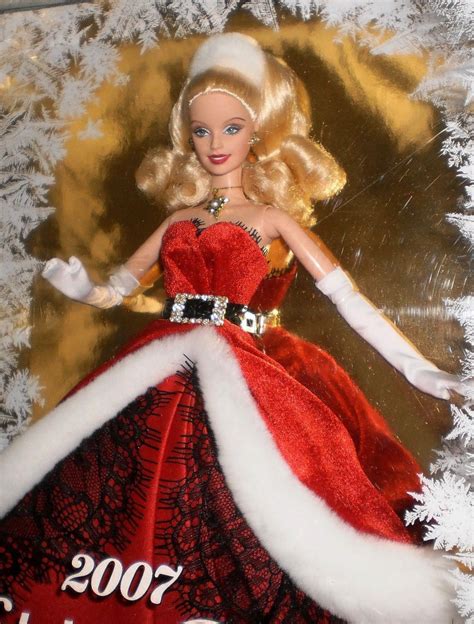 2007 Holiday Barbie Gorgeous Barbie Nrfb Holiday Barbie Barbie