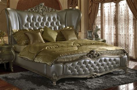 Modena panel nontufted leather platform bed. Bedroom , Breathtaking Images of Glamorous Headboard Ideas ...