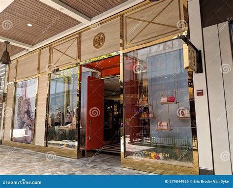 Tory Burch: a Fashion Oasis at Ala Moana Mall in Honolulu Editorial