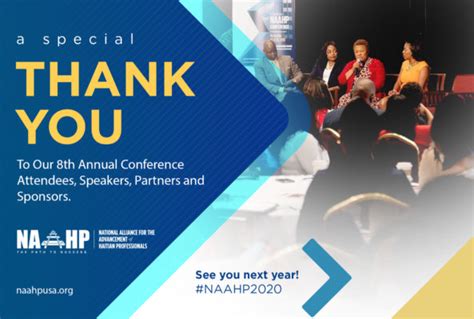 Thank You To Our Conference Attendees Naahp