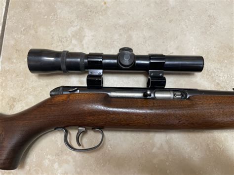 Remington Model 550 1 Rifle 22 Short Long And Long Rifle Weaver 45x