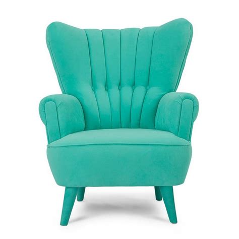 Turquoise accent chair for office. turquoise bergere | Accent chairs, Chair, Home