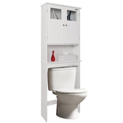 Almost all of the bathroom storage cabinets that i've checked out are simple white and this signifies that they will fit into easily together with your restroom curtains. Ktaxon Home Over The Toilet Bathroom Cabinet, Bathroom ...