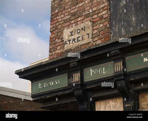 Abandoned Pub Stock Photo Alamy