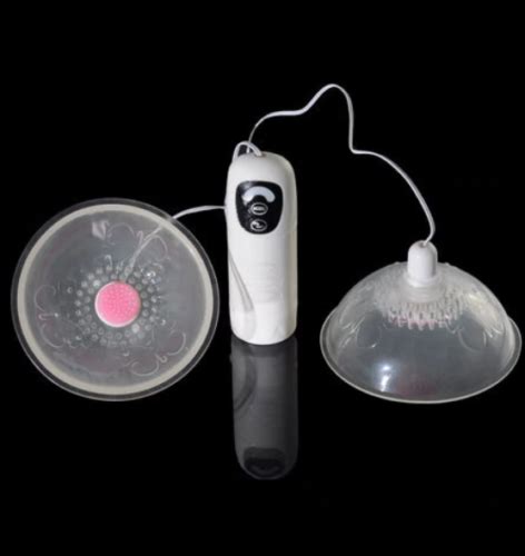 Spinning Nipple Stimulators Vibrating Breast Massager Device For Female Masturb Ebay