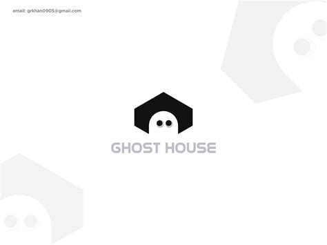Ghost House Logo Design On Behance