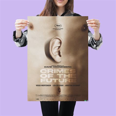 Crimes Of The Future Viggo Mortensen Lea Seydoux Movie Poster Lost Posters