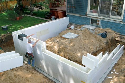 How To Insulate Concrete Foundation Walls From The Inside Out Fine