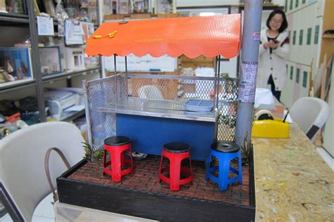 The Constant Crafter Korean Miniature Class Street Food Cart