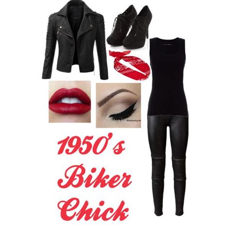 1950s Biker Chick By Agentmanklow On Polyvore Featuring Rag And Bone