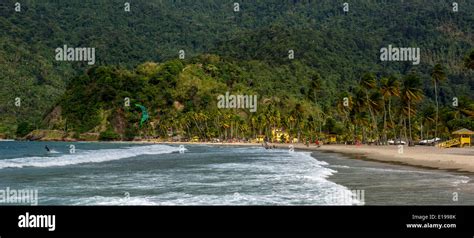 A Beautiful Day At Maracas Beach North Coast Trinidad Stock Photo Alamy