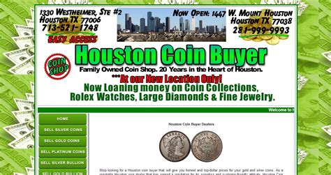 Gold dealers top services with user reviews and recommandations in united states. Houston Coin Buyer Houston, TX | CoinShops.org