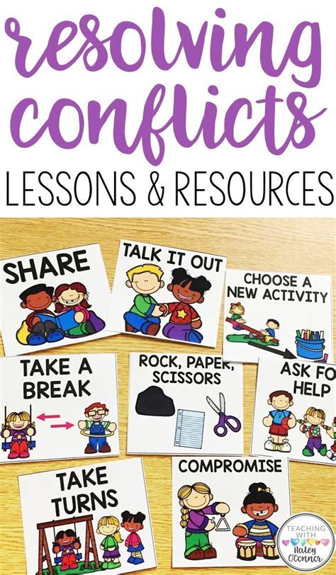 Lessons Ideas And Materials For Teaching Conflict Resolution In The