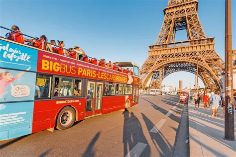 Paris Hop On Hop Off Bus Big Bus