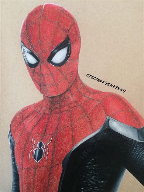Spider Man Drawing Drawing Image