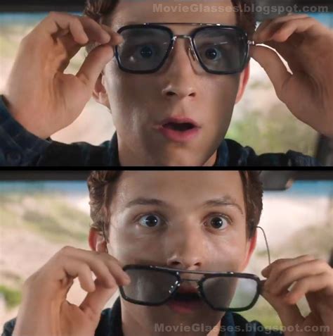 Peter Parker Wears Tony Starks Glasses In Spider Man Far From Home