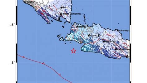 Tidak berpotensi tsunami, dalam akun twitter resminya bmkg. Gempa di Bayah Banten Terasa hingga Sukabumi Kagetkan ...