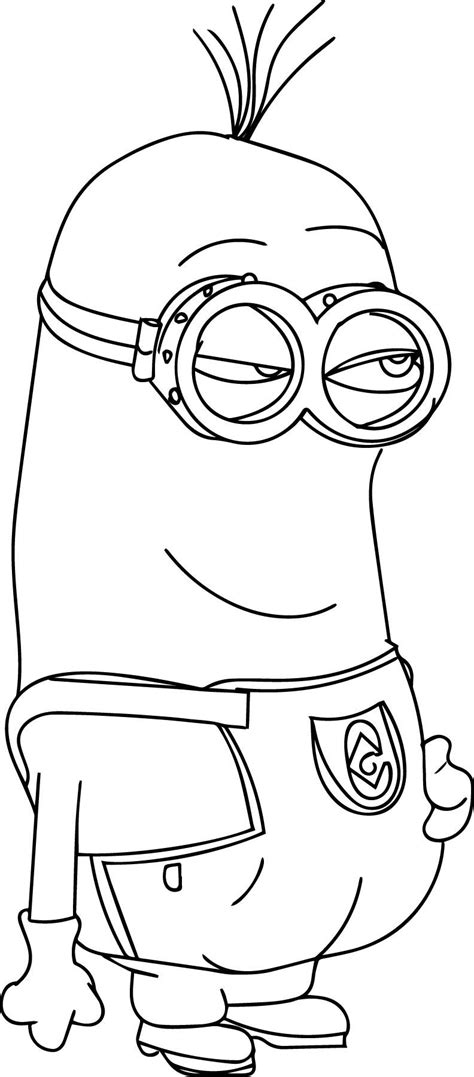 Gru and the minions in spaceship; cool Minions The Look Coloring Page | Coloring pages ...