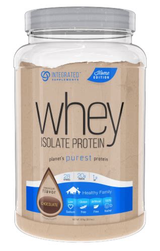 Integrated Supplements Whey Isolate Chocolate Protein Powder 309 Oz