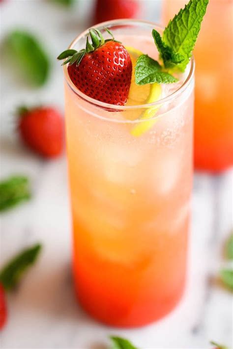 Sparkling Strawberry Lemonade Recipe