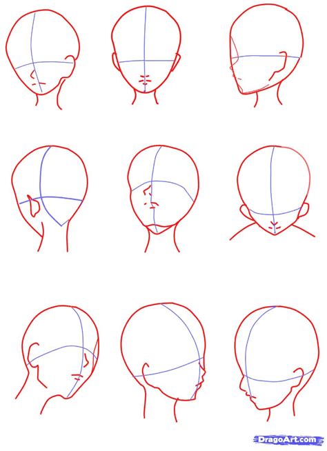 Female Face Drawing Tutorial Gorgeous Anime Face Drawing Guide