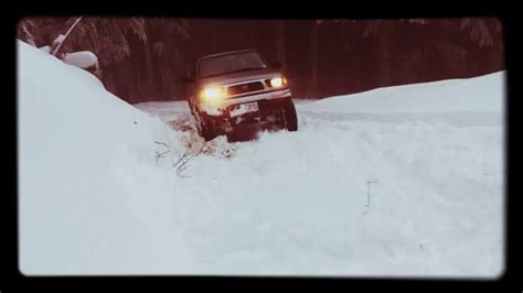 Toyota Tacoma Snow 4x4 Hill Climb Youtube