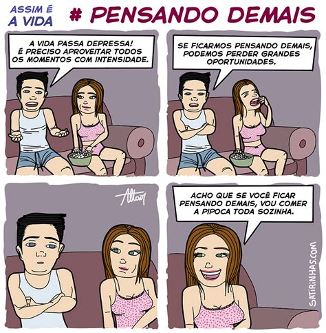 Charge Engraçada De Casal