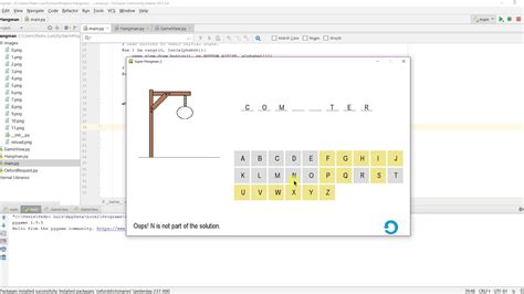We did not find results for: Hangman using Python and Pygame - YouTube