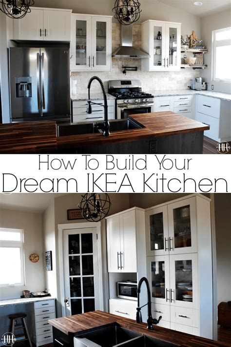 Or homeowners might include the countertop, as it has no value to their used working kitchen cabinets are rarely in stellar shape. How to Design IKEA Kitchen Cabinets | HappiHomemade with ...