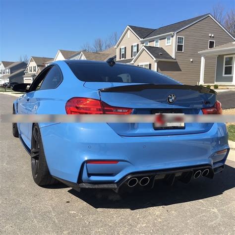 Adds a stylish edge to your vehicle will improve aerodynamics of your auto. BMW F80 M3 F82 F83 M4 Carbon Fiber Rear Diffuser Body Kit