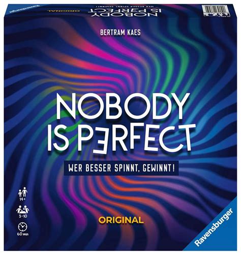 Nobody Is Perfect Original Erwachsenenspiele Spiele Produkte