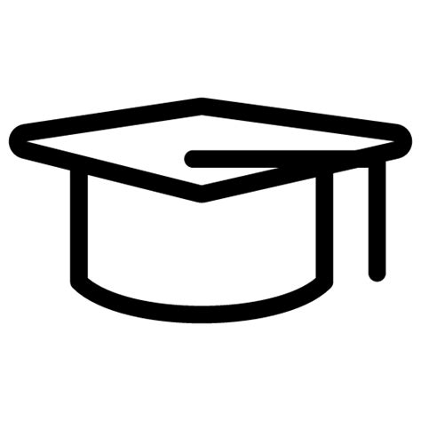 Student Hat Icon Line Iconpack Iconsmind